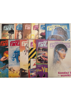 Miesięcznik Fantastyka Nr 1 do 12 / 89