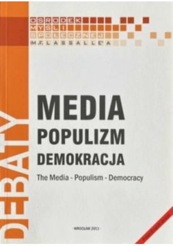 Media populizm demokracja