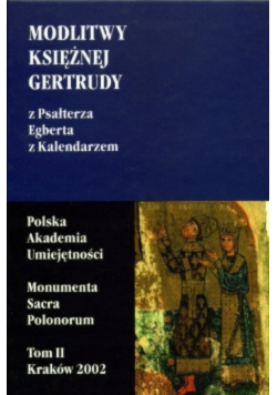 Modlitwy księżnej Gertrudy Tom II