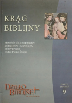 Krąg biblijny zeszyt spotkań Część  9