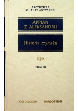 Historia rzymska Tom III