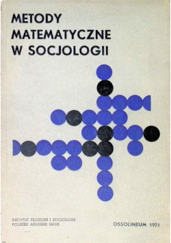 Metody Matematyczne w socjologii