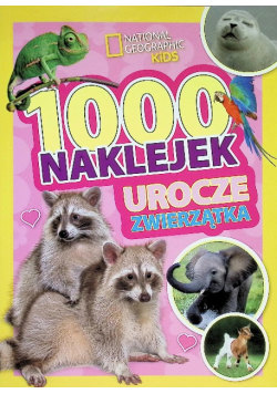 Urocze Zwierzątka. National Geographic Kids. 1000 Naklejek