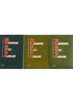 Narodowe Siły Zbrojne Tom I do III