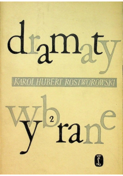 Dramaty wybrane tom 2