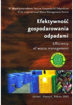 Efektywność gospodarowania odpadami