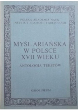 Myśl Ariańska w Polsce XVII wieku