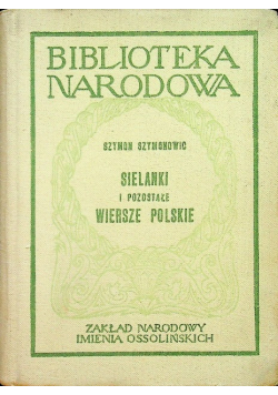 Sielanki i pozostałe wiersze polskie