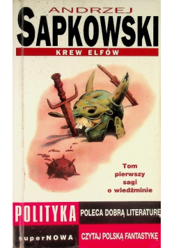 Wiedźmin Tom 1 Krew elfów