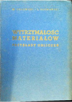 Wytrzymałość materiałów