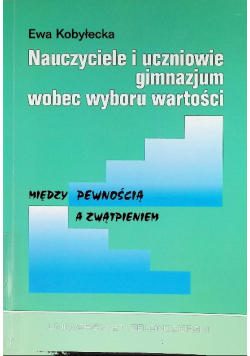 Nauczyciele i uczniowie gimnazjum wobec wyboru war