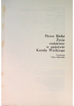 Życie codzienne w państwie Karola Wielkiego