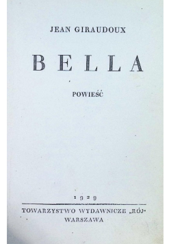Bella Powieść 1929 r.