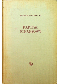 Kapitał finansowy