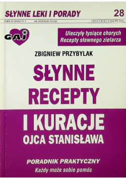Słynne recepty i kuracje ojca Stanisława Tom 28
