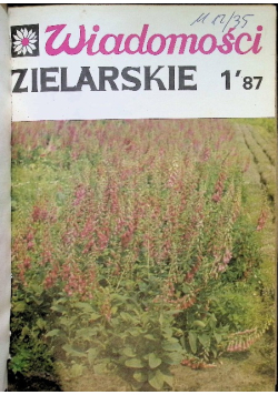 Wiadomości Zielarskie Tom 1 do 12