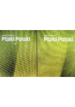 Ptaki Polski  Tom 1 i 2