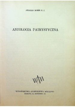 Antologia patrystyczna