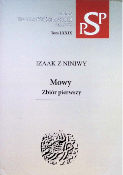 Mowy. Zbiór pierwszy, PSP Tom LXXIX