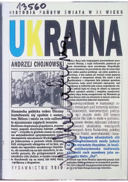 Historia państw świata  w XX wieku Ukraina