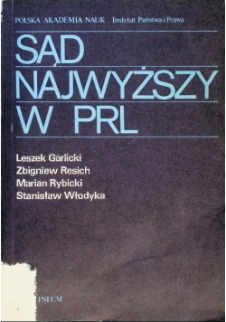 Sąd Najwyższy W PRL