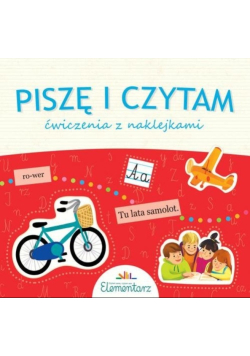Piszę i czytam ćwiczenia z naklejkami