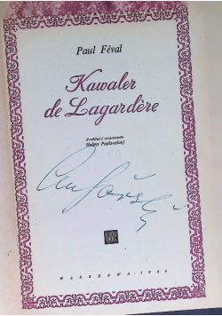 Kawaler de lagardere