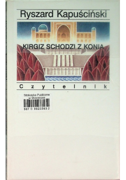 Kirgiz schodzi z konia