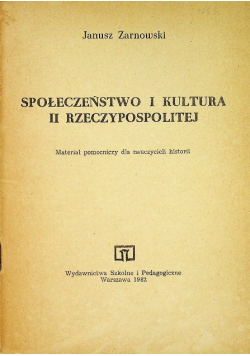Społeczeństwo i kultura II Rzeczpospolitej