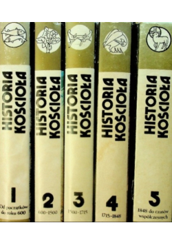 Historia kościoła Tom 1 do 5