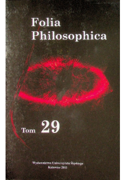 Folia philosophica Tom 29