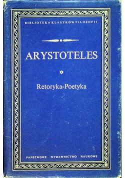Arystoteles Retoryka Poetyka