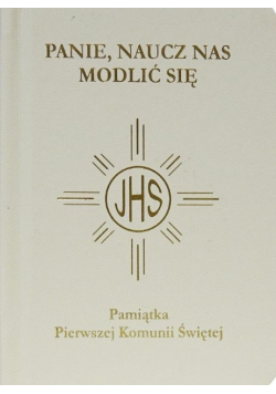 Modlitewnik Pierwsza Komunia Święta biały