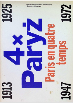 4 X Paryż album malarstwa
