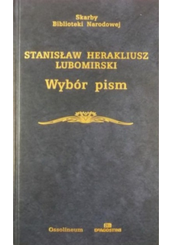 Lubomirski Wybór pism