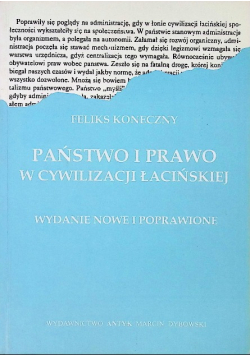 Państwo i Prawo w cywilizacji łacińskiej