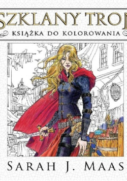 Szklany tron książka do kolorowania