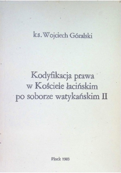 Kodyfikacja prawa w kościele łacińskim