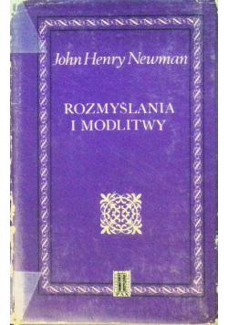 Rozmyślania i modlitwy