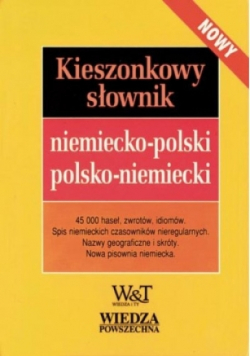 Kieszonkowy słownik niemiecko  -  polski polsko - niemiecki