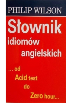 Słownik idiomów angielskich