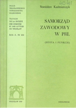 Samorząd Zawodowy w PRL