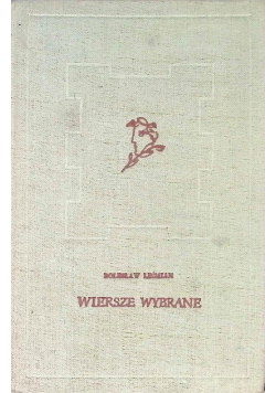 Wiersze wybrane Leśmian