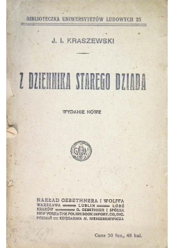 Z dziennika starego dziada 1931 r.