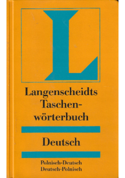 Langenscheidts taschen-wörterbuch deutsch
