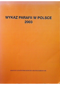 Wykaz parafii w Polsce 2003
