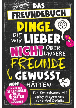 Dinge, die wir lieber nicht uber unsere Freunde gewusst hatten