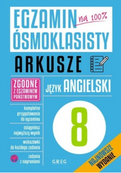 Egzamin ósmoklasisty - arkusze język angielski
