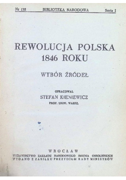 Rewolucja Polska 1846 roku 1949 r.
