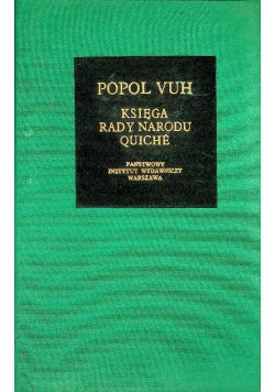 Księga Rady Narodu Quiche
